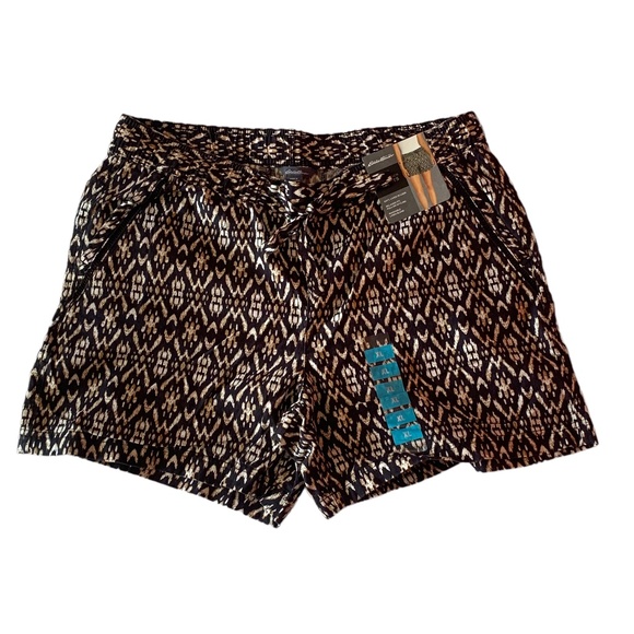 Eddie Bauer Pants - Eddie Bauer Briar Linen Shorts Sz XL